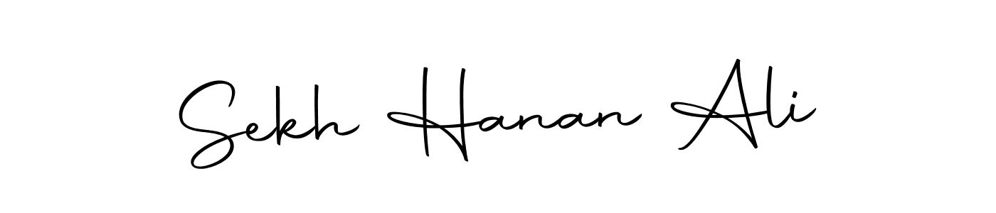 This is the best signature style for the Sekh Hanan Ali name. Also you like these signature font (Autography-DOLnW). Mix name signature. Sekh Hanan Ali signature style 10 images and pictures png