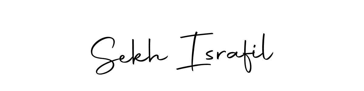 Sekh Israfil stylish signature style. Best Handwritten Sign (Autography-DOLnW) for my name. Handwritten Signature Collection Ideas for my name Sekh Israfil. Sekh Israfil signature style 10 images and pictures png