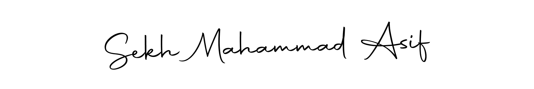 Also we have Sekh Mahammad Asif name is the best signature style. Create professional handwritten signature collection using Autography-DOLnW autograph style. Sekh Mahammad Asif signature style 10 images and pictures png