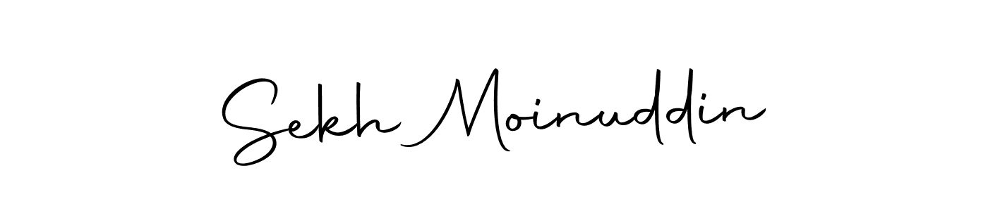 Make a beautiful signature design for name Sekh Moinuddin. With this signature (Autography-DOLnW) style, you can create a handwritten signature for free. Sekh Moinuddin signature style 10 images and pictures png