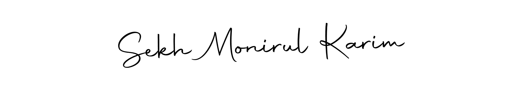 Also we have Sekh Monirul Karim name is the best signature style. Create professional handwritten signature collection using Autography-DOLnW autograph style. Sekh Monirul Karim signature style 10 images and pictures png