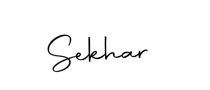 How to make Sekhar  signature? Autography-DOLnW is a professional autograph style. Create handwritten signature for Sekhar  name. Sekhar  signature style 10 images and pictures png