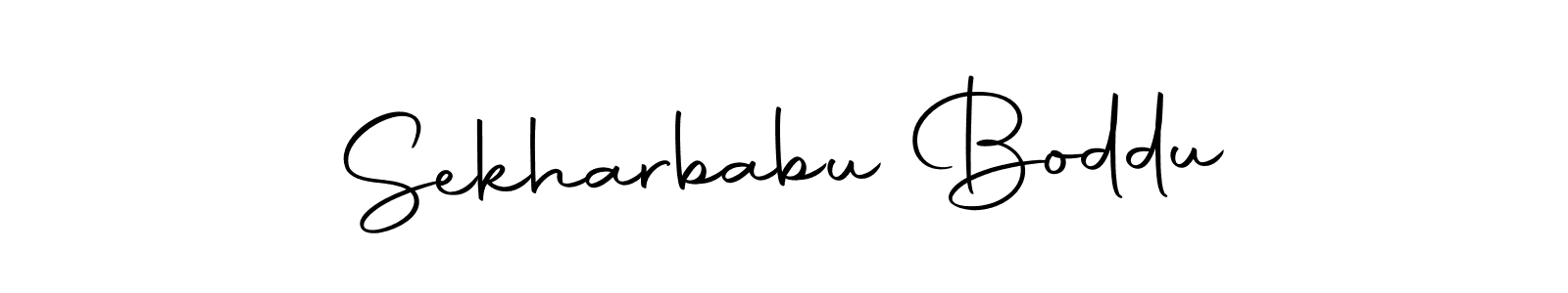 The best way (Autography-DOLnW) to make a short signature is to pick only two or three words in your name. The name Sekharbabu Boddu include a total of six letters. For converting this name. Sekharbabu Boddu signature style 10 images and pictures png