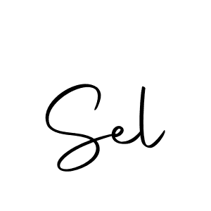 Create a beautiful signature design for name Sel. With this signature (Autography-DOLnW) fonts, you can make a handwritten signature for free. Sel signature style 10 images and pictures png