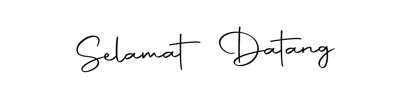 The best way (Autography-DOLnW) to make a short signature is to pick only two or three words in your name. The name Selamat Datang include a total of six letters. For converting this name. Selamat Datang signature style 10 images and pictures png