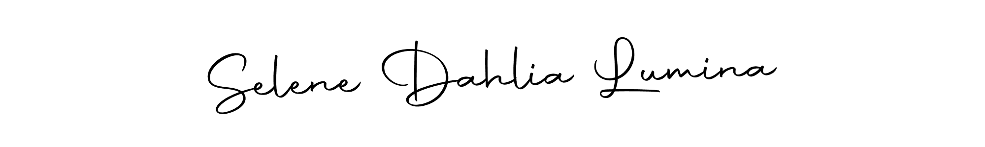 How to make Selene Dahlia Lumina signature? Autography-DOLnW is a professional autograph style. Create handwritten signature for Selene Dahlia Lumina name. Selene Dahlia Lumina signature style 10 images and pictures png