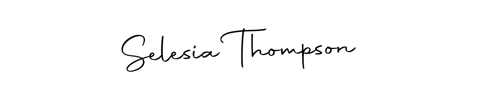 Design your own signature with our free online signature maker. With this signature software, you can create a handwritten (Autography-DOLnW) signature for name Selesia Thompson. Selesia Thompson signature style 10 images and pictures png