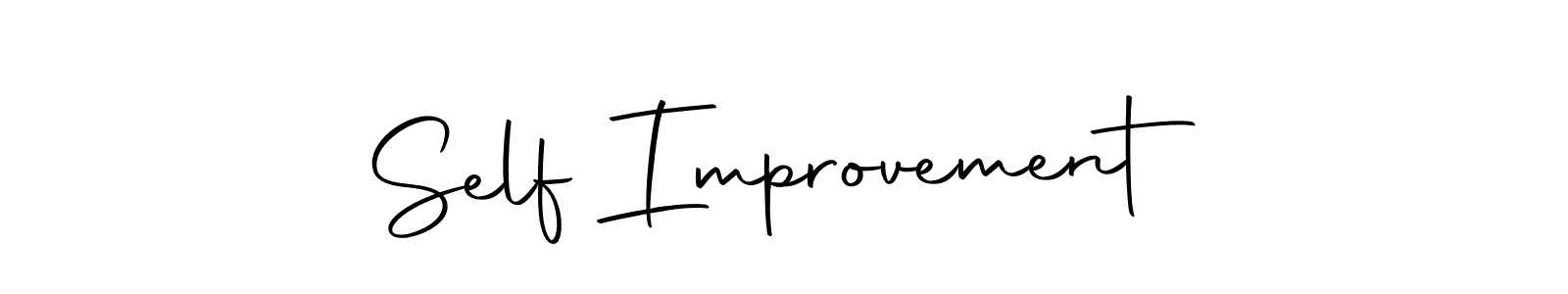 How to make Self Improvement signature? Autography-DOLnW is a professional autograph style. Create handwritten signature for Self Improvement name. Self Improvement signature style 10 images and pictures png