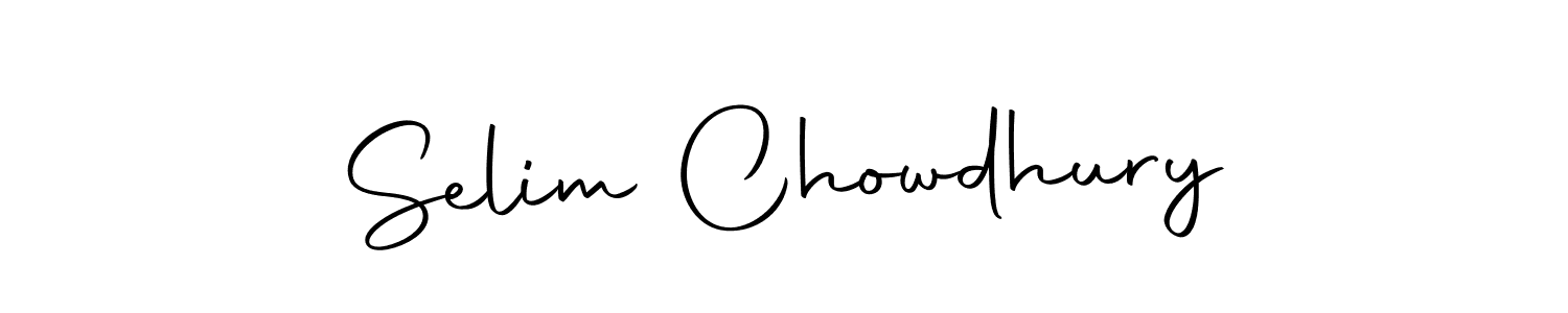 Design your own signature with our free online signature maker. With this signature software, you can create a handwritten (Autography-DOLnW) signature for name Selim Chowdhury. Selim Chowdhury signature style 10 images and pictures png