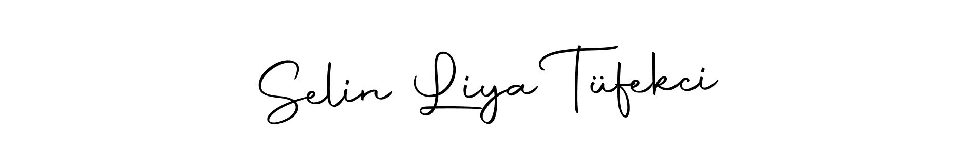 Also we have Selin Liya Tüfekci name is the best signature style. Create professional handwritten signature collection using Autography-DOLnW autograph style. Selin Liya Tüfekci signature style 10 images and pictures png