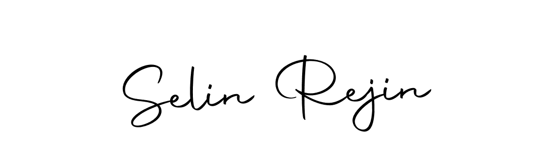 Similarly Autography-DOLnW is the best handwritten signature design. Signature creator online .You can use it as an online autograph creator for name Selin Rejin. Selin Rejin signature style 10 images and pictures png