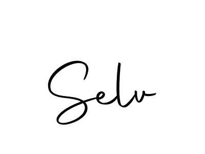 Also we have Selv name is the best signature style. Create professional handwritten signature collection using Autography-DOLnW autograph style. Selv signature style 10 images and pictures png