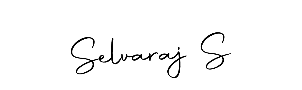 Create a beautiful signature design for name Selvaraj S. With this signature (Autography-DOLnW) fonts, you can make a handwritten signature for free. Selvaraj S signature style 10 images and pictures png