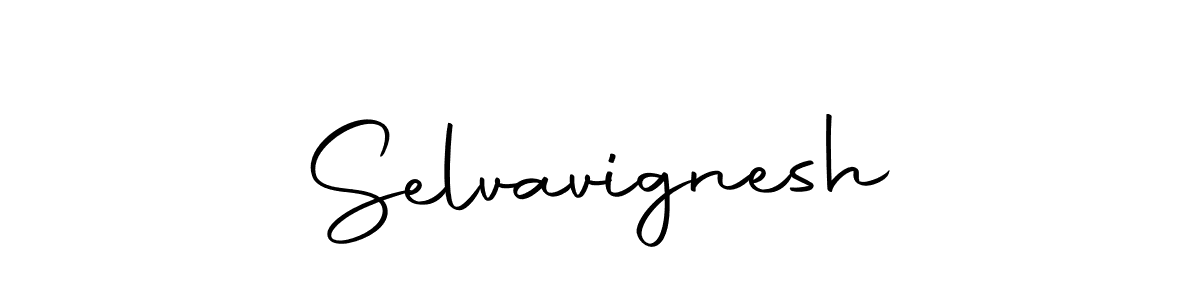 Use a signature maker to create a handwritten signature online. With this signature software, you can design (Autography-DOLnW) your own signature for name Selvavignesh. Selvavignesh signature style 10 images and pictures png