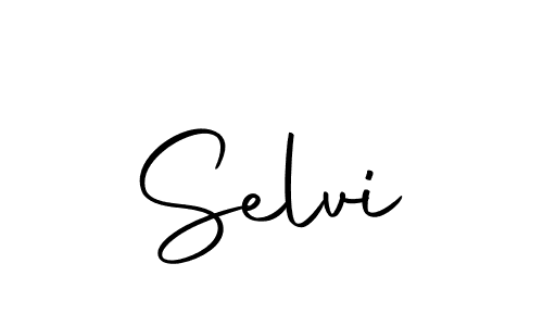 Create a beautiful signature design for name Selvi. With this signature (Autography-DOLnW) fonts, you can make a handwritten signature for free. Selvi signature style 10 images and pictures png