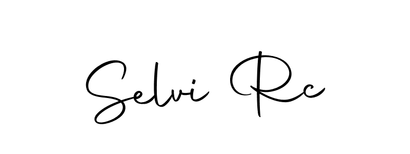 How to make Selvi Rc name signature. Use Autography-DOLnW style for creating short signs online. This is the latest handwritten sign. Selvi Rc signature style 10 images and pictures png