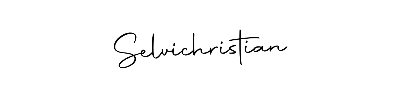 This is the best signature style for the Selvichristian name. Also you like these signature font (Autography-DOLnW). Mix name signature. Selvichristian signature style 10 images and pictures png