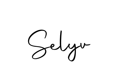 Best and Professional Signature Style for Selyv. Autography-DOLnW Best Signature Style Collection. Selyv signature style 10 images and pictures png