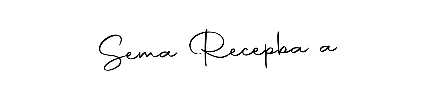 Make a beautiful signature design for name Sema RecepbaŞa. Use this online signature maker to create a handwritten signature for free. Sema RecepbaŞa signature style 10 images and pictures png