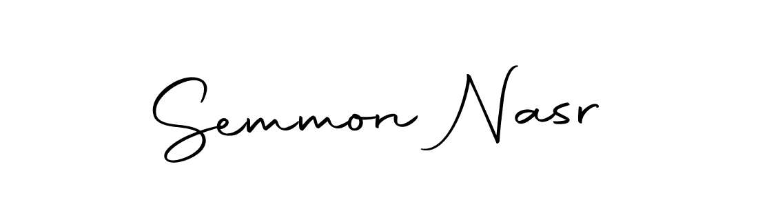 Here are the top 10 professional signature styles for the name Semmon Nasr. These are the best autograph styles you can use for your name. Semmon Nasr signature style 10 images and pictures png