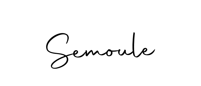 Also we have Semoule name is the best signature style. Create professional handwritten signature collection using Autography-DOLnW autograph style. Semoule signature style 10 images and pictures png