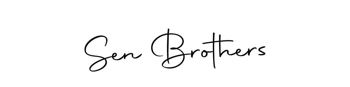 Here are the top 10 professional signature styles for the name Sen Brothers. These are the best autograph styles you can use for your name. Sen Brothers signature style 10 images and pictures png