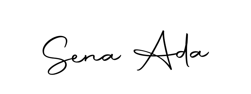 You can use this online signature creator to create a handwritten signature for the name Sena Ada. This is the best online autograph maker. Sena Ada signature style 10 images and pictures png