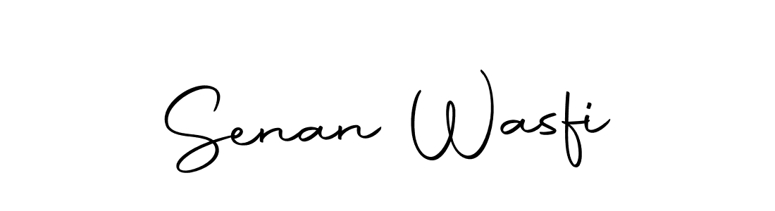 Make a beautiful signature design for name Senan Wasfi. With this signature (Autography-DOLnW) style, you can create a handwritten signature for free. Senan Wasfi signature style 10 images and pictures png