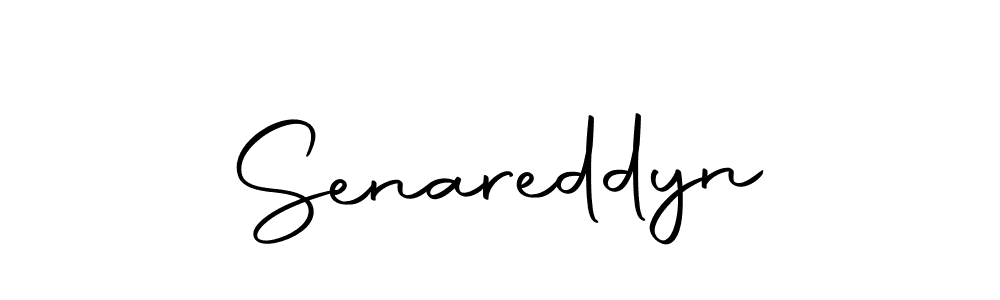 The best way (Autography-DOLnW) to make a short signature is to pick only two or three words in your name. The name Senareddyn include a total of six letters. For converting this name. Senareddyn signature style 10 images and pictures png