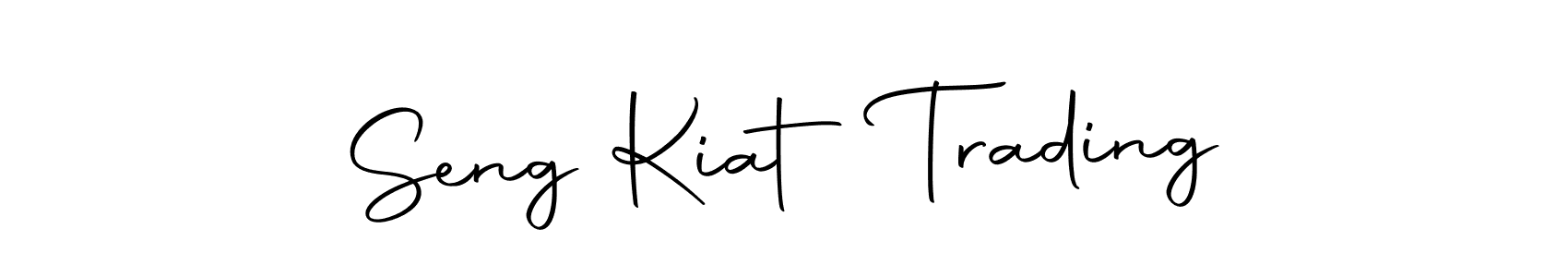 Use a signature maker to create a handwritten signature online. With this signature software, you can design (Autography-DOLnW) your own signature for name Seng Kiat Trading. Seng Kiat Trading signature style 10 images and pictures png