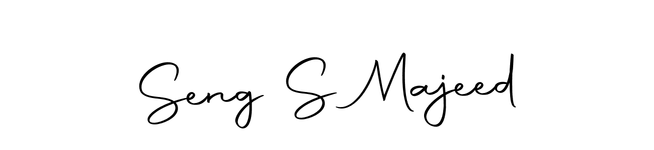 Make a beautiful signature design for name Seng S Majeed. With this signature (Autography-DOLnW) style, you can create a handwritten signature for free. Seng S Majeed signature style 10 images and pictures png