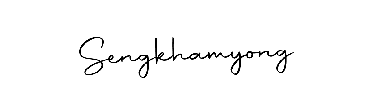 Make a beautiful signature design for name Sengkhamyong. With this signature (Autography-DOLnW) style, you can create a handwritten signature for free. Sengkhamyong signature style 10 images and pictures png