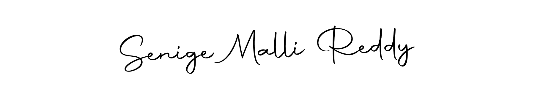 The best way (Autography-DOLnW) to make a short signature is to pick only two or three words in your name. The name Senige Malli Reddy include a total of six letters. For converting this name. Senige Malli Reddy signature style 10 images and pictures png