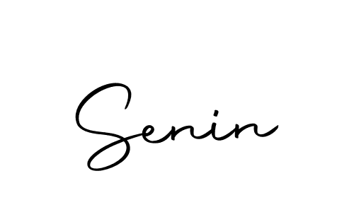 The best way (Autography-DOLnW) to make a short signature is to pick only two or three words in your name. The name Senin include a total of six letters. For converting this name. Senin signature style 10 images and pictures png