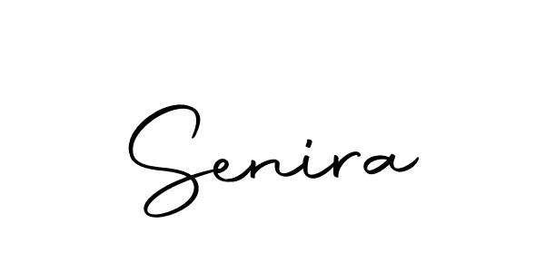 Senira stylish signature style. Best Handwritten Sign (Autography-DOLnW) for my name. Handwritten Signature Collection Ideas for my name Senira. Senira signature style 10 images and pictures png