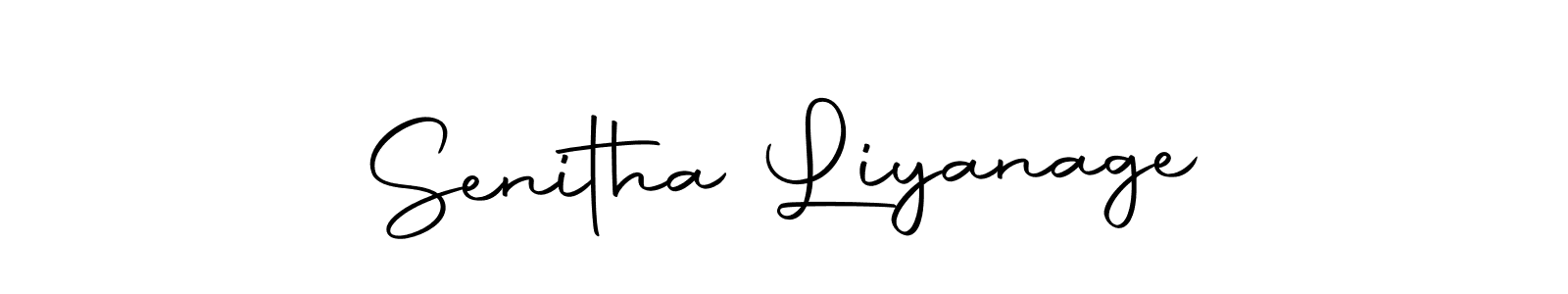 if you are searching for the best signature style for your name Senitha Liyanage. so please give up your signature search. here we have designed multiple signature styles  using Autography-DOLnW. Senitha Liyanage signature style 10 images and pictures png