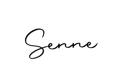 Use a signature maker to create a handwritten signature online. With this signature software, you can design (Autography-DOLnW) your own signature for name Senne. Senne signature style 10 images and pictures png