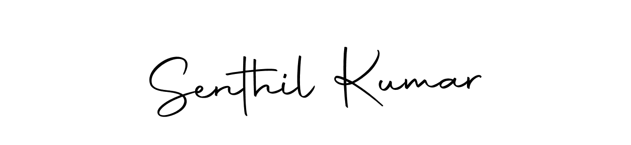 Make a beautiful signature design for name Senthil Kumar. Use this online signature maker to create a handwritten signature for free. Senthil Kumar signature style 10 images and pictures png