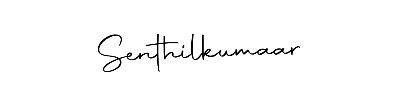 Make a beautiful signature design for name Senthilkumaar. Use this online signature maker to create a handwritten signature for free. Senthilkumaar signature style 10 images and pictures png