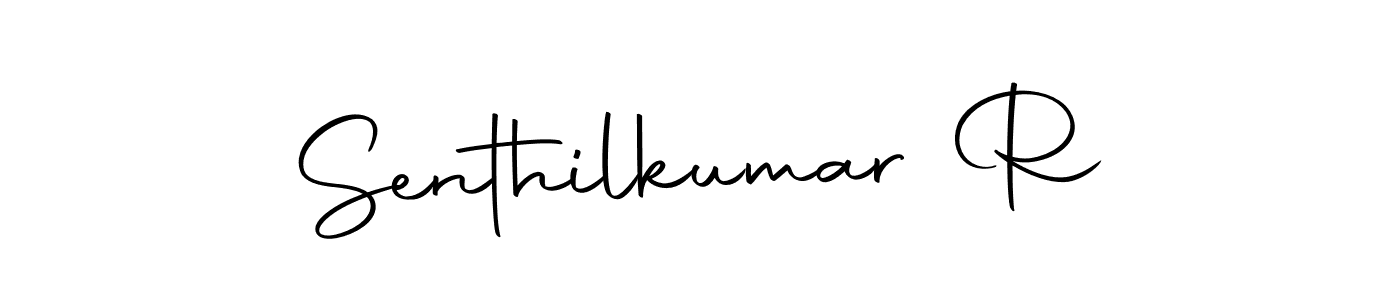 How to make Senthilkumar R signature? Autography-DOLnW is a professional autograph style. Create handwritten signature for Senthilkumar R name. Senthilkumar R signature style 10 images and pictures png