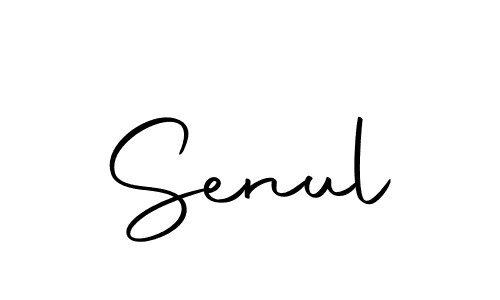 Make a beautiful signature design for name Senul. With this signature (Autography-DOLnW) style, you can create a handwritten signature for free. Senul signature style 10 images and pictures png