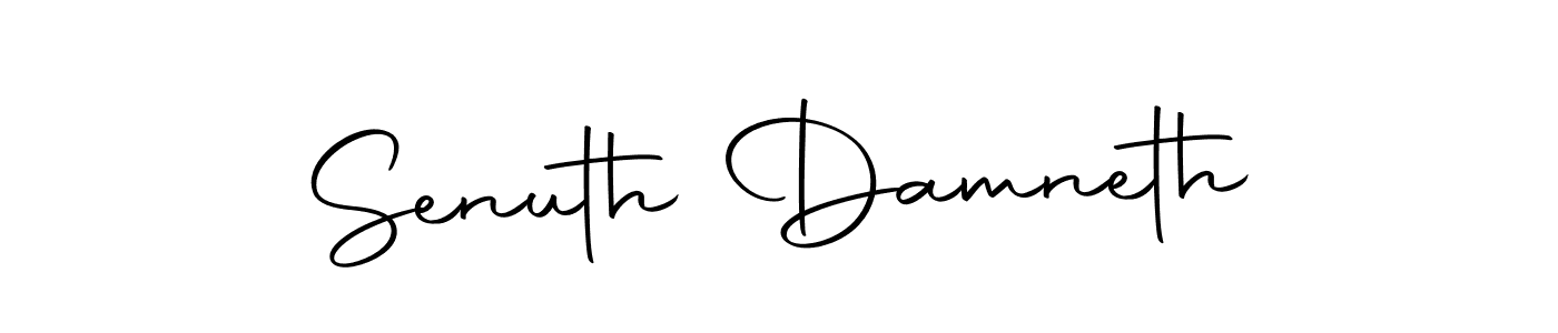 It looks lik you need a new signature style for name Senuth Damneth. Design unique handwritten (Autography-DOLnW) signature with our free signature maker in just a few clicks. Senuth Damneth signature style 10 images and pictures png