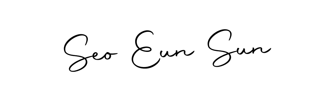 Seo Eun Sun stylish signature style. Best Handwritten Sign (Autography-DOLnW) for my name. Handwritten Signature Collection Ideas for my name Seo Eun Sun. Seo Eun Sun signature style 10 images and pictures png
