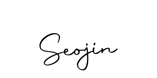 Make a beautiful signature design for name Seojin. Use this online signature maker to create a handwritten signature for free. Seojin signature style 10 images and pictures png