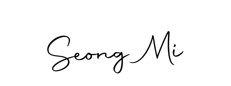 Make a beautiful signature design for name Seong Mi. With this signature (Autography-DOLnW) style, you can create a handwritten signature for free. Seong Mi signature style 10 images and pictures png