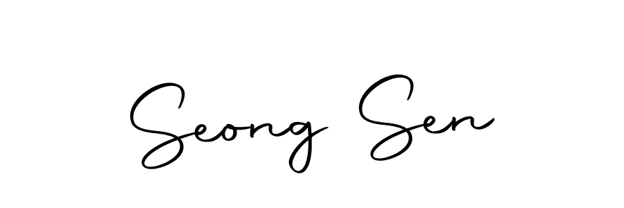 You can use this online signature creator to create a handwritten signature for the name Seong Sen. This is the best online autograph maker. Seong Sen signature style 10 images and pictures png