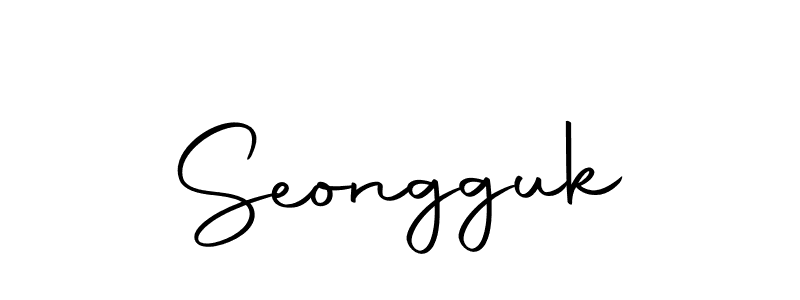 You should practise on your own different ways (Autography-DOLnW) to write your name (Seongguk) in signature. don't let someone else do it for you. Seongguk signature style 10 images and pictures png