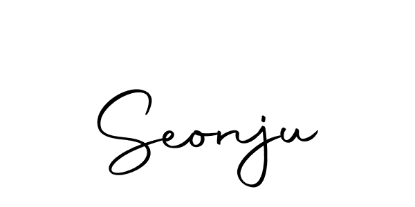 if you are searching for the best signature style for your name Seonju. so please give up your signature search. here we have designed multiple signature styles  using Autography-DOLnW. Seonju signature style 10 images and pictures png