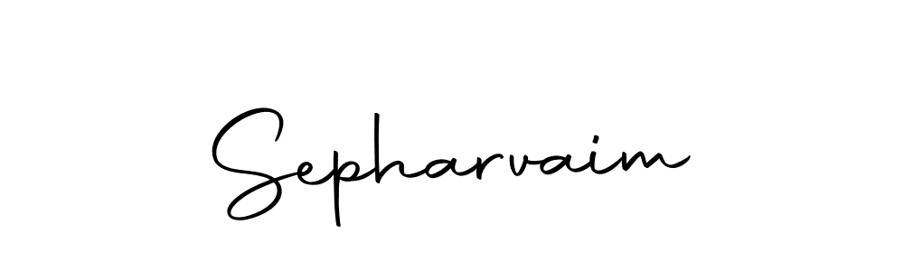 Create a beautiful signature design for name Sepharvaim. With this signature (Autography-DOLnW) fonts, you can make a handwritten signature for free. Sepharvaim signature style 10 images and pictures png