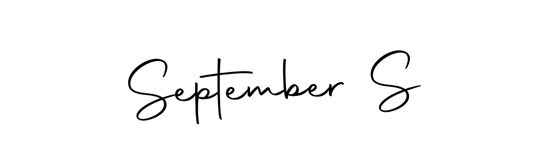 Also we have September S name is the best signature style. Create professional handwritten signature collection using Autography-DOLnW autograph style. September S signature style 10 images and pictures png